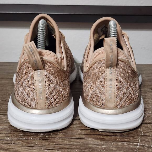 APL Athletic Propulsion Labs Techloom Phantom Women's Shoes Size 8.5 Rose Gold - Picture 4 of 9